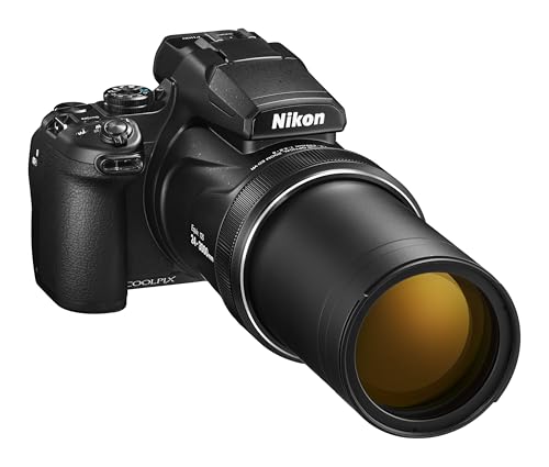 Nikon COOLPIX P1100 Superzoom Digital Camera | 125x Optical Zoom with Image Stabilization 16 MP 4K Ultra HD Video Wi-Fi Connectivity RAW Format and Rotating LCD Screen (Black)