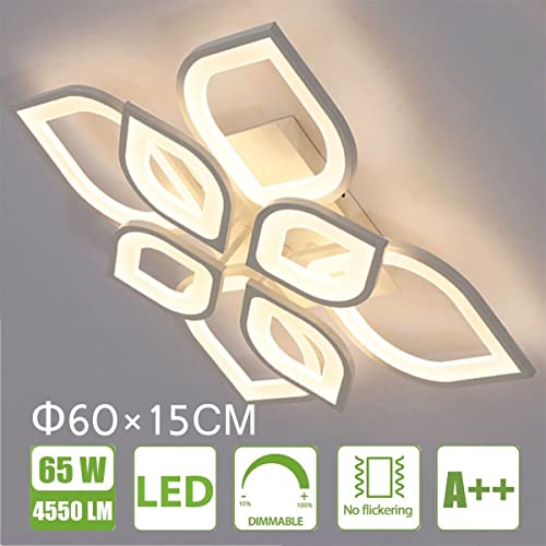 Plafonnier LED dimmable télécommande contre la fatigue visuelle