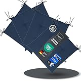 ✅ SCHNELLER AUFBAU - Die LILENO HOME Stuhlkissen 40x40 und 38x38 verwandeln sich in nur wenigen Sekunden passgenau und sicher zum Wohlfühl-Sitzkissen: einfach auspacken, auf die Gartenmöbel legen und entspannen - mehr ist gar nicht notwendig!
