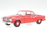  Borgward Isabella Coupe 1957-1958 rot Modellauto in Vitrine Atlas 1:43