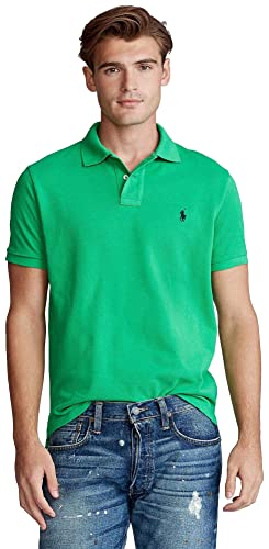 Image of POLO RALPH LAUREN Men's Custom Slim Fit Iconic Mesh Polo