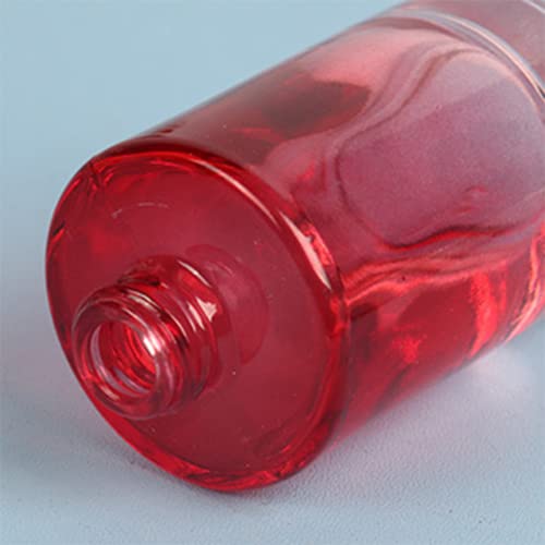 30ml Mini Portable Travel DIY Dispensing Spray Bottle (8 Pack) - Gradient Red Glass Bottle Fragrance Dispensing Container Sampling Essential Oil Freshener4