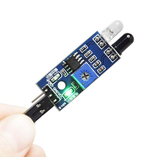Gikfun Obstacle Avoidance Ir Infrared Sensor Module Reflective Photoelectric Light Intensity Diy Kit For Arduino Uno (Pack Of 5Pcs) Ek1254X5 thumb #3