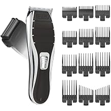 Wahl Clipper 2-in-1 Shaver and Hair Clipper Lithium-Ion Rechargeable Cord Cordless Hair Clipper and Shaver Combo Kit - Model 79568