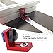 Walfront 30 Type Miter Track Stop, 2.3 x 1.9 x 1.2 inches, T Track Limiter, Aluminum Alloy Woodworking Rail Tool