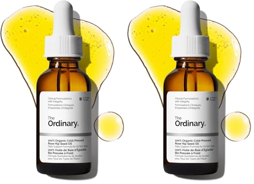 The Ordinary 100% Organic Cold-Pressed Rose Hip Seed Oil,Addresse...