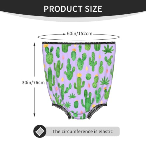 Culotte ample motif cactus aquarelle pour un confort optimal - 5