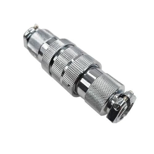 Conector GX30 de 4 pines hembra circular de 30 mm para chasis y panel 6