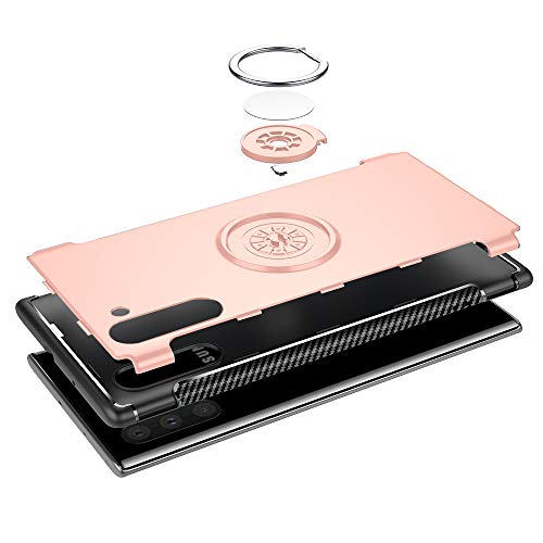 Coque Samsung Note 10 ZHKJ ajustement précis finition or rose chic