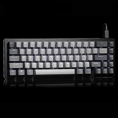 Drop Alt Mechanical Keyboard — 65% (67 Key) Gaming Keyboard, Hot-Swap Switches, Programmable Macros, Backlit Rgb Led, Usb-C, Doubleshot Pbt, Aluminum Frame (Kaihua Speed Silver, Black) #TOP7