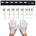 Spa Life Men's Glacial Mineral Moisturizing And Repairing Balm For The Working Hand (Hand Gloves 3 Pairs)