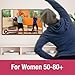 Exercise DVD for Seniors Women Over 60, Little Black Dress 14 Day Workout for Women DVD - Just 8 Minutes Per Day Low Impact DVD Strength Training for Seniors Ages 50-80+