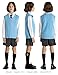 BOBOYOYO Boys Sweater Vest Unisex Cable Knit 100% Cotton Toddler Uniform Vest for Little Big Childrens Kids Teenage Girls
