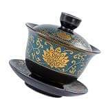 Tasse à thé en porcelaine : idéale pour recevoir famille et amis à la maison, bar, restaurant ou pour toute occasion spéciale, tasses à thé asiatiques