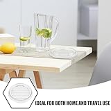 Zoom IMG-2 amosfun 2 pezzi sottobicchieri rotondi Zoom IMG-2 amosfun 2 pezzi sottobicchieri rotondi