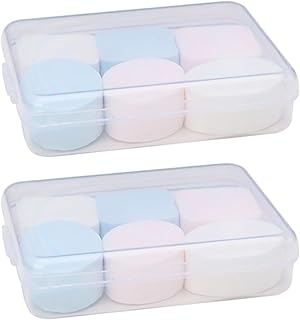 12pcs Powder Puff Set for Makeup Blending Dry...
