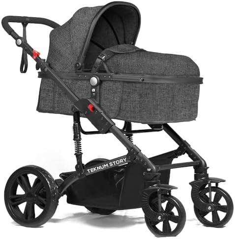 Teknum 3 in 1 Pram Stroller - Space Grey