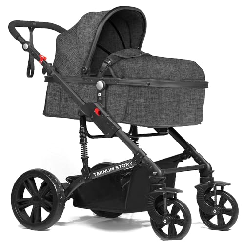 Teknum 3 in 1 Pram Stroller - Space Grey