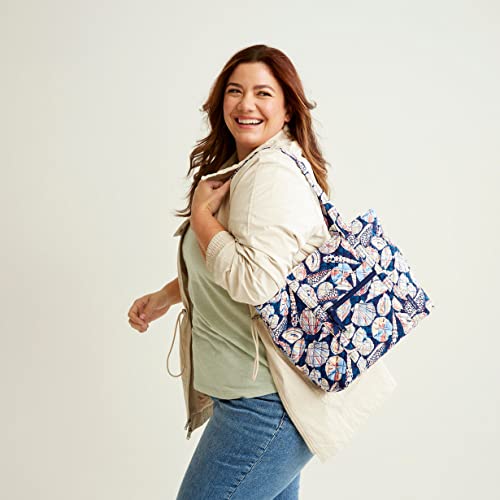 Image of Vera Bradley Women's Cotton Small Vera Tote Bag
