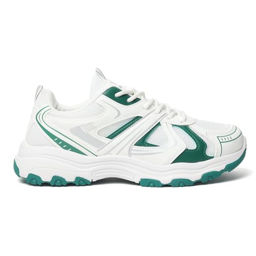 Image of YOHO Tempo Chunky Sneakers for Women|Stylish & Lightweight Casual Sports Shoes for Woman /Girls |Walking, Running, Gym & Everyday Use -0705