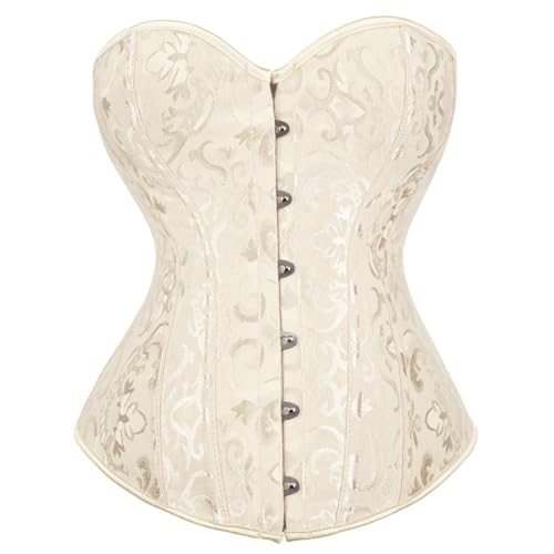 Amazon.com: frawirshau Corset Tops for Women Overbust Corset