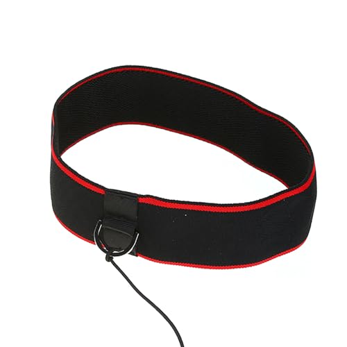 Bola de Cabeça de Boxe para Treinamento de Velocidade Com Faixa de Cabeça Ajustável e Elástica, Bola