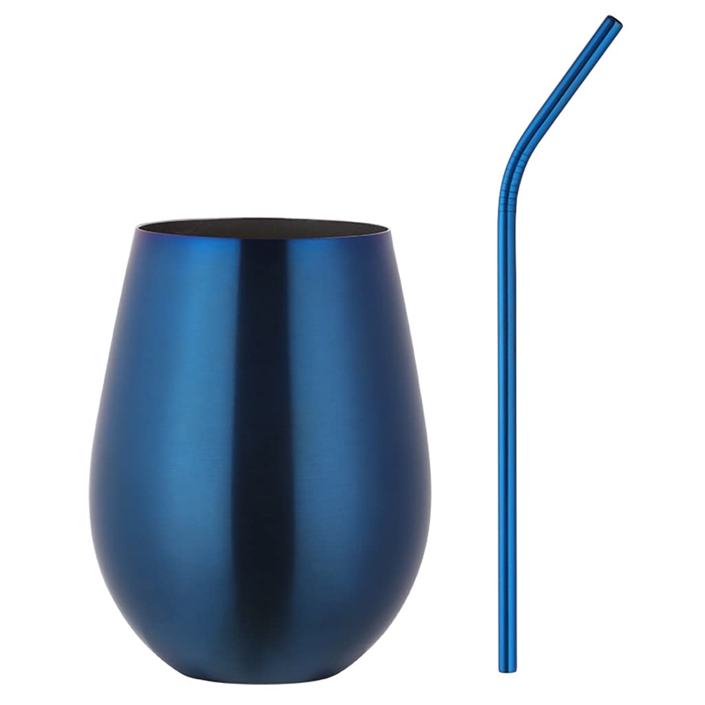 Tasse en métal buvette 500 ml incassable pour barres d'extérieur et boissons fraîches