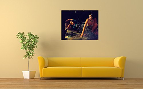 Image of Tallenge Nala And Damayanti - by Raja Ravi Varma - - Large Poster Paper (24 x 30 inches)