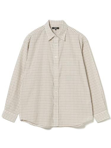 [ビームスハート] L/Sシャツ スモール チェック ロングスリーブ シャツ メンズ BEIGE L 421101231472020