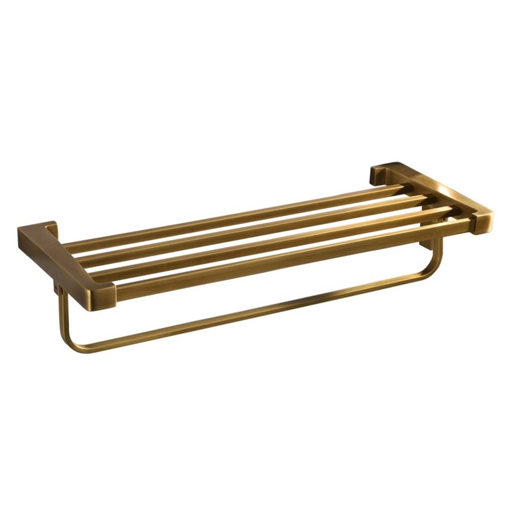Porta asciugamani, Porta asciugamani da bagno a parete, Porta asciugamani antico, Tutto l'hardware per il bagno in rame, Porta asciugamani in stile europeo, Decorazione per scaffali in stile