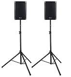 Leistung (Peak): LF 300W + HF 100W, Netzeingang und Netzausgang, Strapazierfähiges Kunststoff-Gehäuse mit 