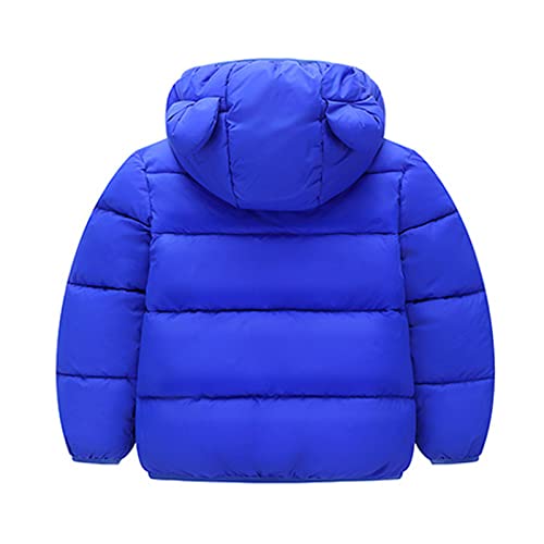 Toddler Baby Boys Thicken Sherpa Lined Coat Jacket Warm Winter Bear Hooded Snowsuit Zipper Puffer Windproof Outerwear3