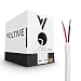 Next 16/2 Speaker Wire - 16 AWG/Gauge 2 Conductor - UL Listed In Wall (CL2/CL3) and Outdoor/In Ground (Direct Burial) Rated - Oxygen-Free Copper (OFC) - 500 Foot Bulk Cable Pull Box - White
