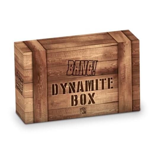 dV Giochi Dynamite Box: Storage Box & Accessories - Organizer con Componenti Aggiuntivi per BANG!