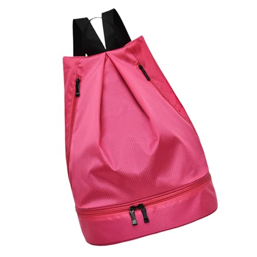 LIbgiubhy Mochila de senderismo impermeable para gimnasio, bolsa de viaje con compartimento para zapatos, para ir de compras, escuela, natación, playa