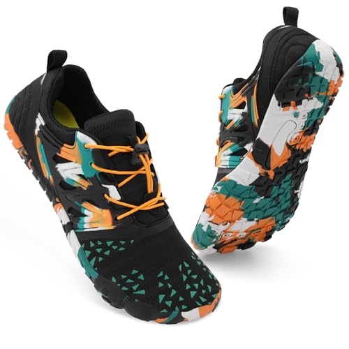 Image of XIHALOOK Athletic Hiking Water Shoes Womens Mens Quick Dry Barefoot for Beach Walking Kayaking Surfing Training