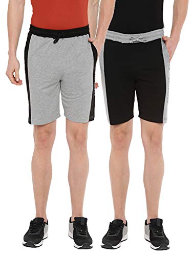 Image of Dollar Mens Cotton Bermuda Shorts (Pack of 2)