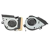 Wentylator do Laptopa DC5V 0,5A Wykonany z Wytrzymałego ABS Lekki Stop Aluminium 4Pin Wentylator Chłodzący Łatwe Podłączenie Mały Rozmiar Dla GA502D (Wentylator chłodzący