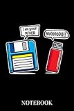  I am your father - Notebook: Floppy Disc USB Flashdrive Humor