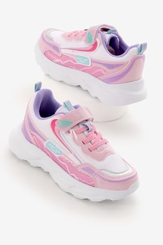 Tonny Black Çocuk Unisex Siyah Füme EVA Faylon Taban Desenli Cırtlı Lastik Bağcıklı Spor Ayakkabı, 30, TBKMN310, Siyah Füme, Unisex Çocuk - Görsel 5