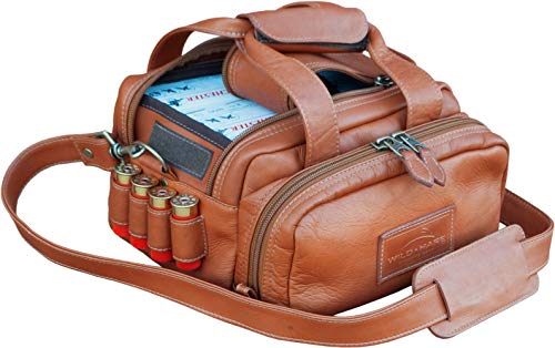 Wild Hare Shooting Gear Leather 6-Box Carrier Java #TOP8