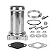 JUSTBAIXUE Samochód Egr Zestaw rury wydechowej zaworu 57mm 2"Tube Diesel Automotive Akcesoria kompatybilne for VW. Kompatybilny for Polo T5 kompatybilnym for Golfem 4 5 Kompatybilny for Audi A3 A4 A6