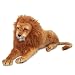 Melissa & Doug Lion Giant Stuffed Animal (Wildlife, Regal Face, Soft Fabric, 22“ H x 76” W x 15” L)