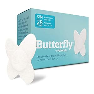 Butterfly® Pads / Body Liners for Bowel Leaks – Womens S/M 168/Case