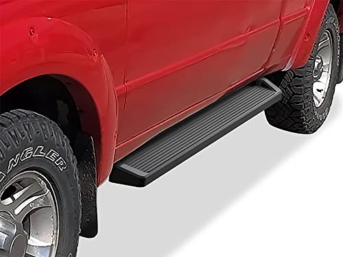 Estribos negros de 6 pulgadas APS compatibles Ford Ranger miniatura 4