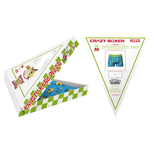 Crazy Boxer Spongebob Squarepants Boxer Briefs in Pizza Box4