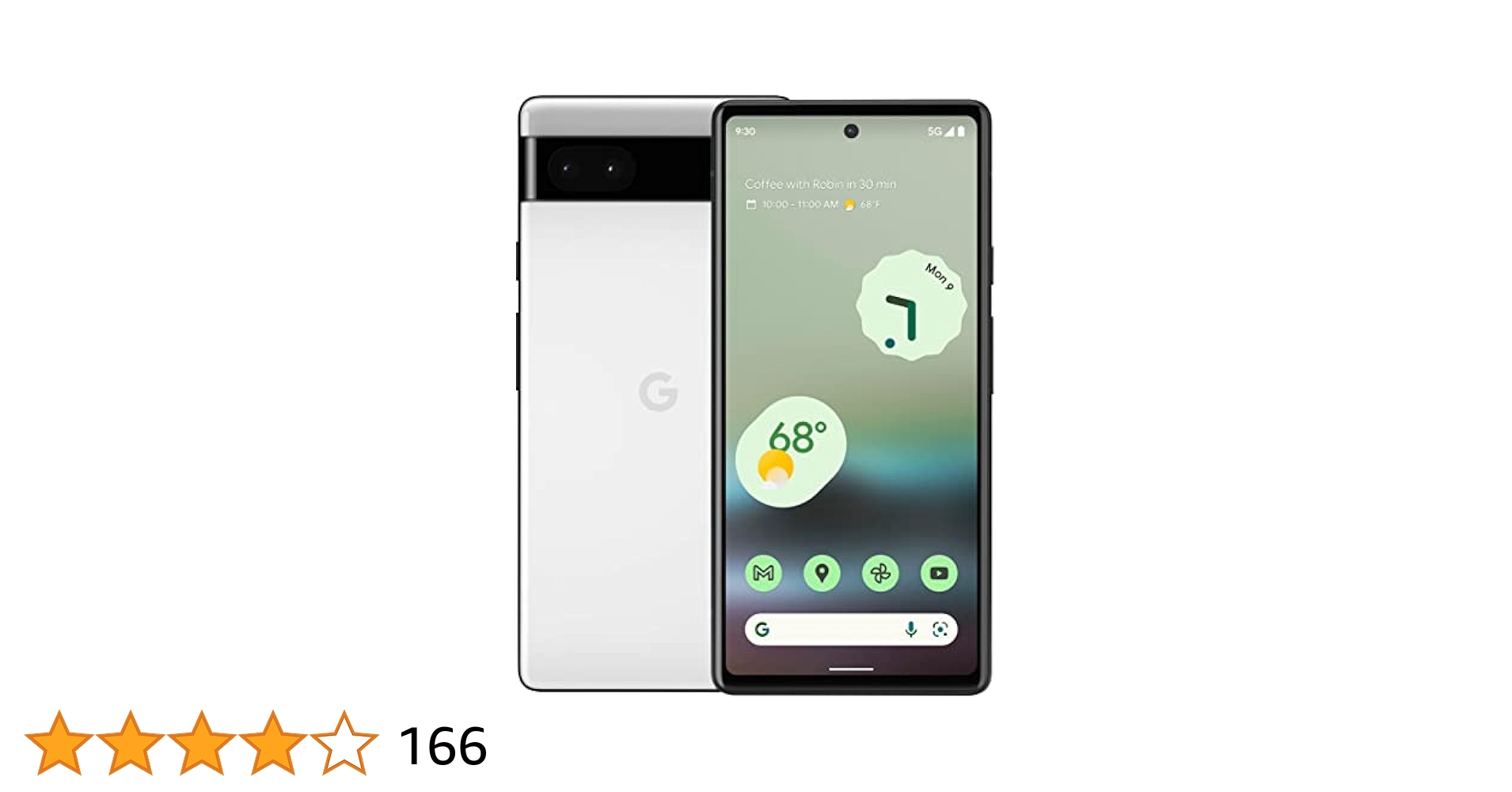 Amazon | 【整備済み品】 Google Pixel 6a GB17L 128GB Chalk