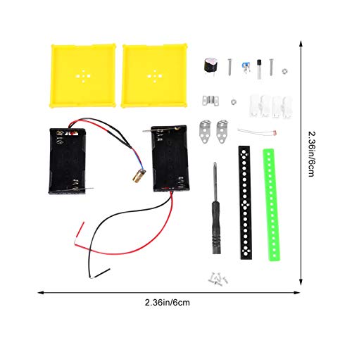 ULTECHNOVO 1 Conjunto Modelo de Alarme Exploração Física Experimento Ciência Diy Educacional Brinque
