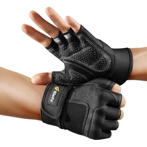 Glofit Fitness Handschuhe für Damen und Herren, Trainingshandschuhe mit...