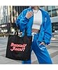 Hippowarehouse Dammit Janet Tote Shopping Gym Beach Bag 42cm x38cm, 10 litres #3